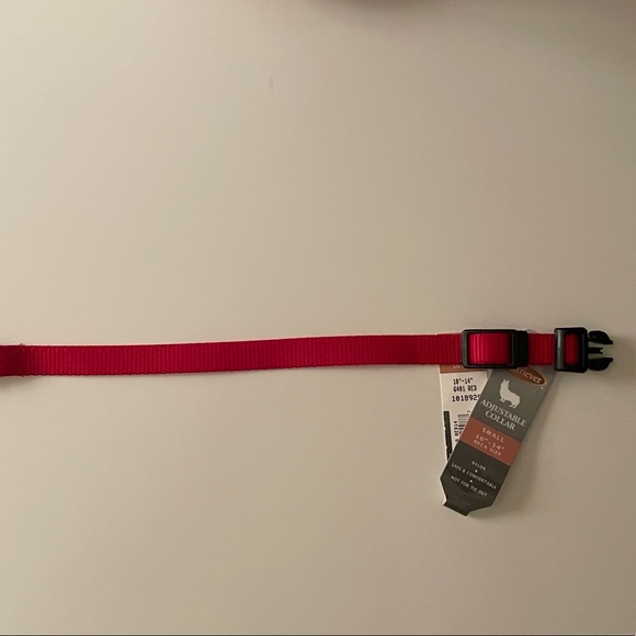 Small Red Nylon Leash - Picture 7 of 8